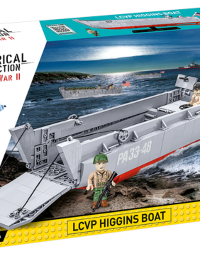 Cobi Toys HC WWII LCVP HIGGINS BOAT