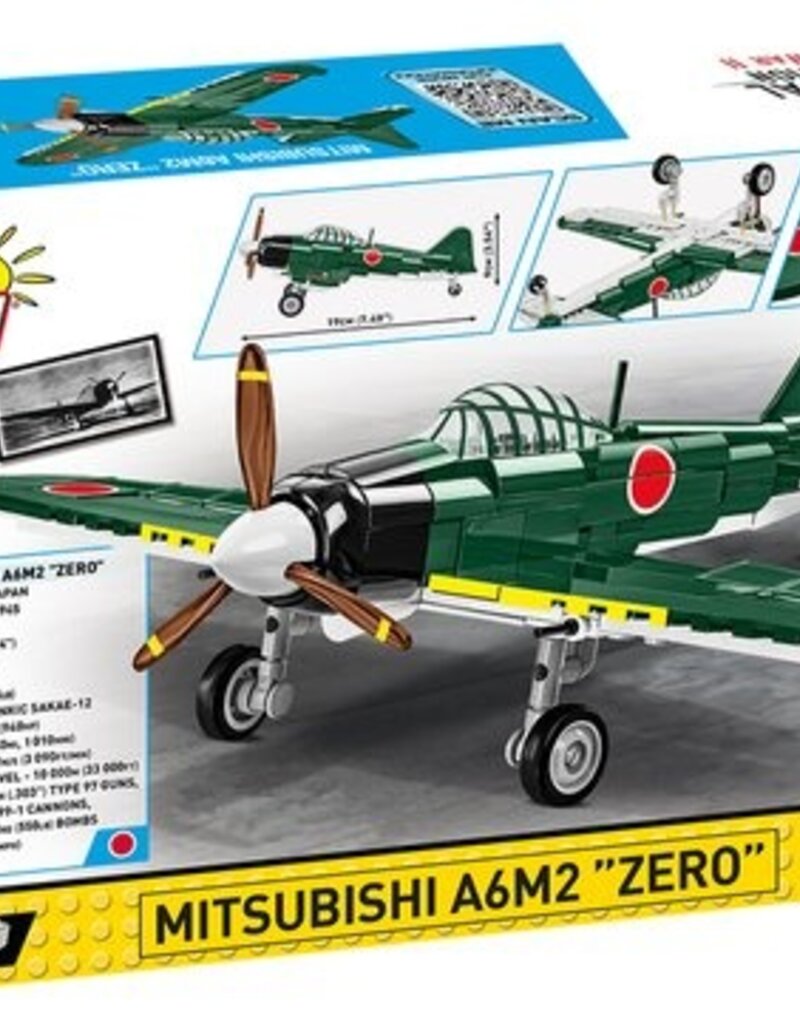 Cobi Toys WWII MITSUBISHI A6M2 ZERO-SEN