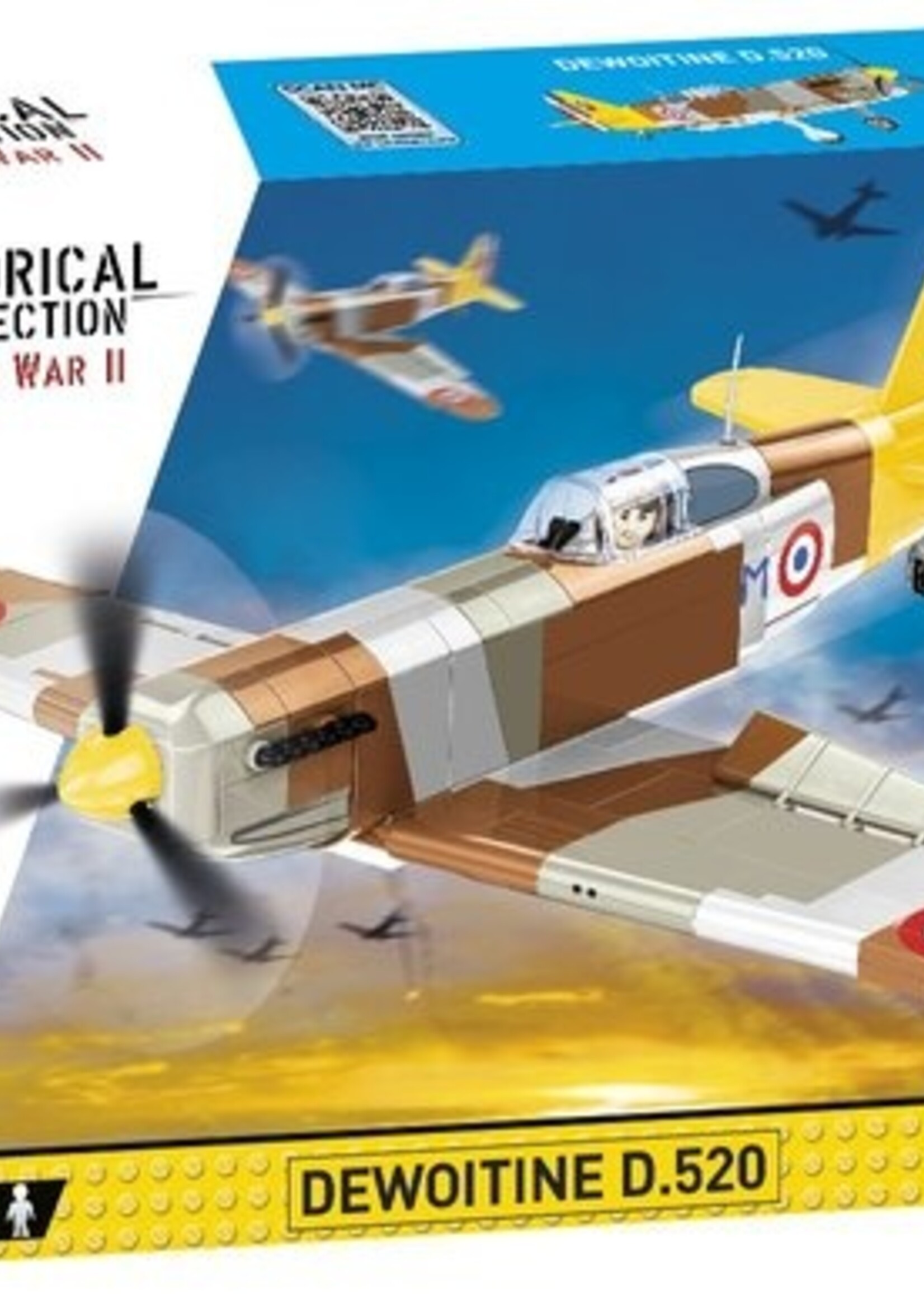 Cobi Toys WWII DEWOITINE D.520