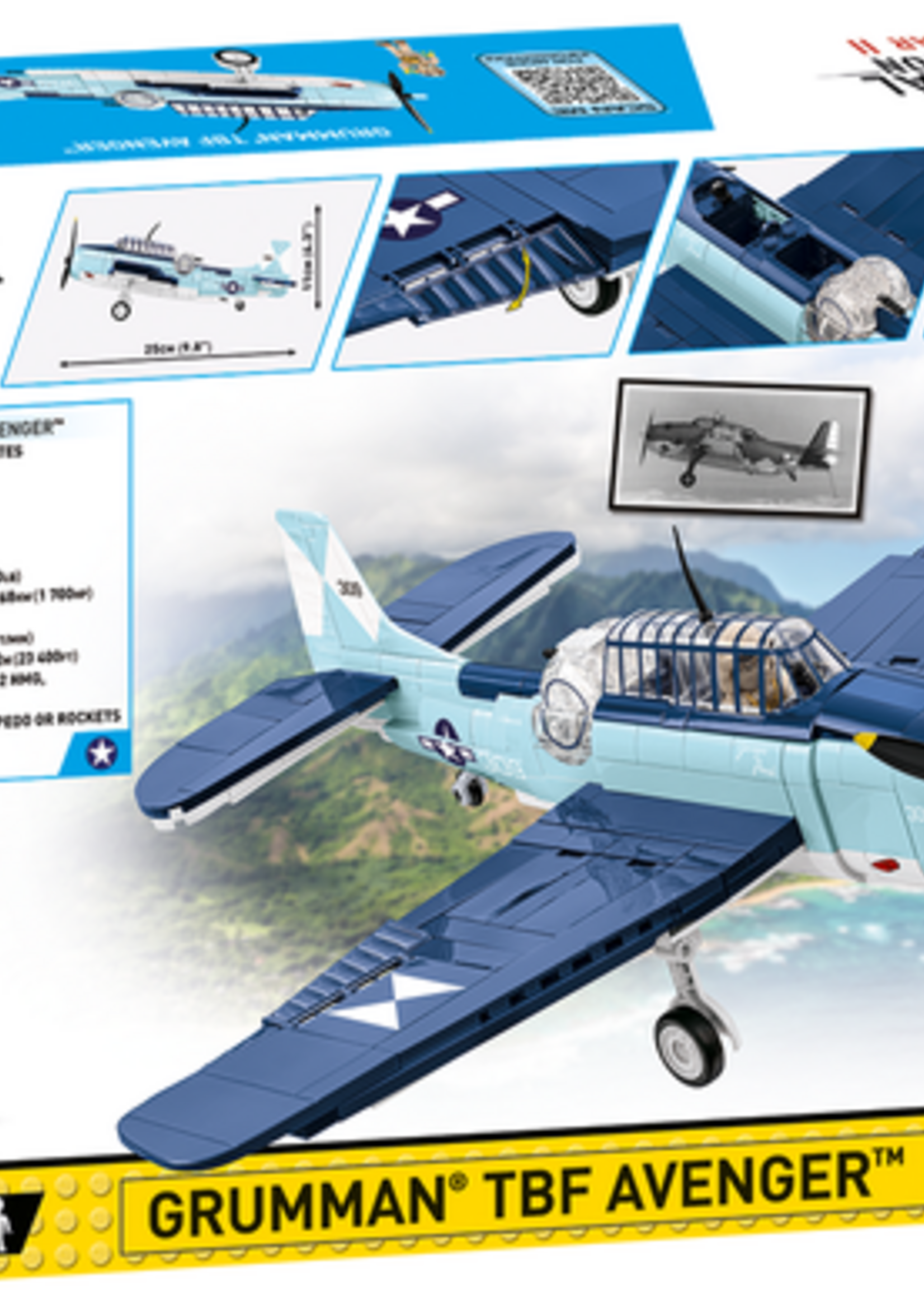Cobi Toys WWII GRUMMAN TBF AVENGER