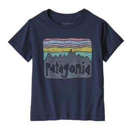 Patagonia Baby Fitz Roy Skies T-Shirt NENA New Navy