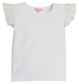 Bisby Eyelet Tank White