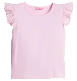 Bisby Eyelet Tank Pink