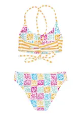 Feather 4 Arrow Waverly Reversible Bikini Golden Sun