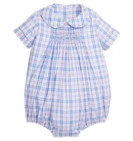 Little English Chest Smocked Bubble Albany Plaid