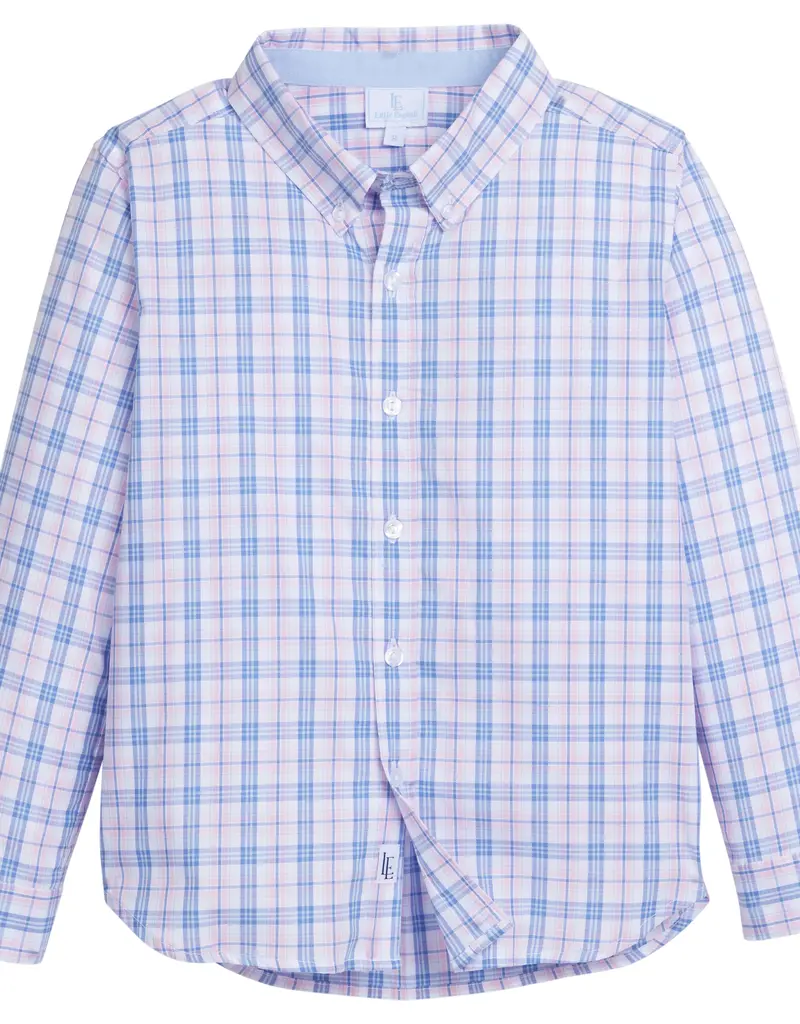 Little English Button Down Shirt Albany Plaid