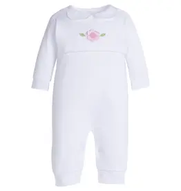 Little English SALE Crochet Playsuit Rose