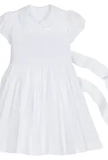 Little English Smocked Emery Dress White