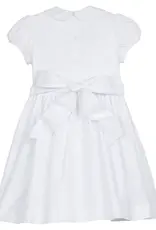 Little English Smocked Emery Dress White