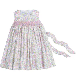 Little English Simply Smocked Dress Cheekwood Floral