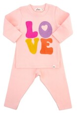 oh baby! Cotton Candy Love Terry Appl 2pc Set