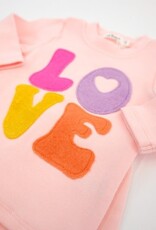 oh baby! Cotton Candy Love Terry Appl 2pc Set