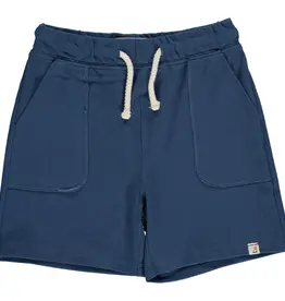 Me & Henry Timothy Blue Pique Shorts