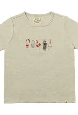 Me & Henry Falmouth Printed Tee Grey Buoys