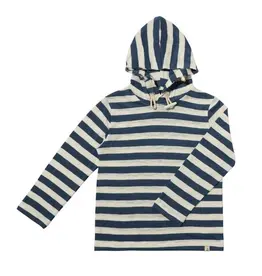 Me & Henry Seaberry Hooded Top Navy/Cream
