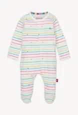Magnetic Me RAINBOW ROAD ORGANIC COTTON FOOTIE