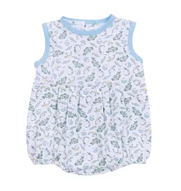 Magnolia Baby Hook Line and Sinker Printed S/less Short Playsuit