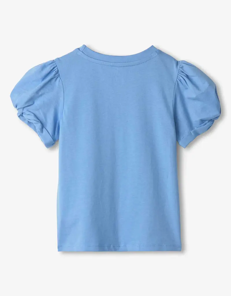 Hatley Kids cornflower blue twisted sleeve tee