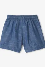 Hatley Kids blue indigo toddler pull on shorts