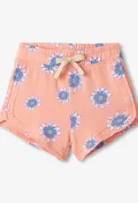 Hatley Kids doodle daisy pull on shorts apricot