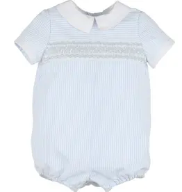 Luli & Me Blue Stripe Combo Bubble