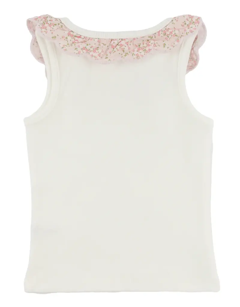 oh baby! Forget Me Nots Bella Collar Tank Pale Pink