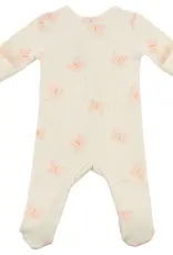 oh baby! Mini Butterflies Pink Footie Milk