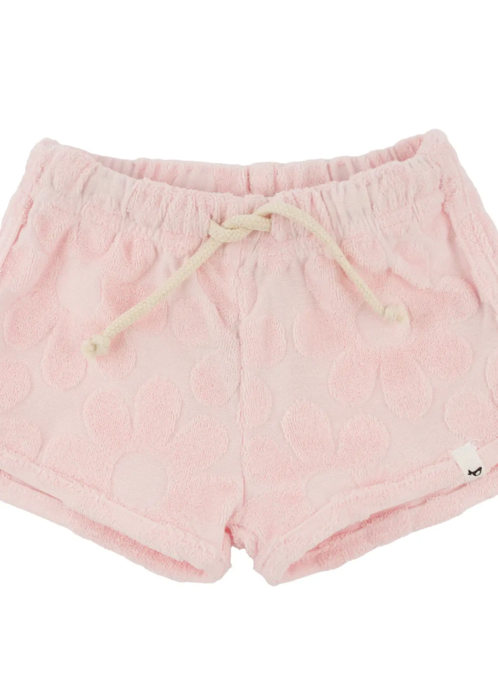oh baby! Daisies Sculpted Terry Short Pale Pink