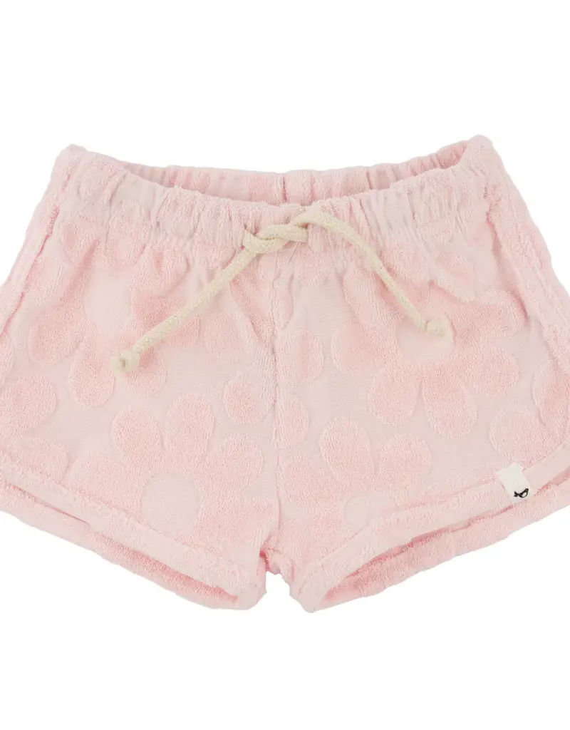 oh baby! Daisies Sculpted Terry Short Pale Pink