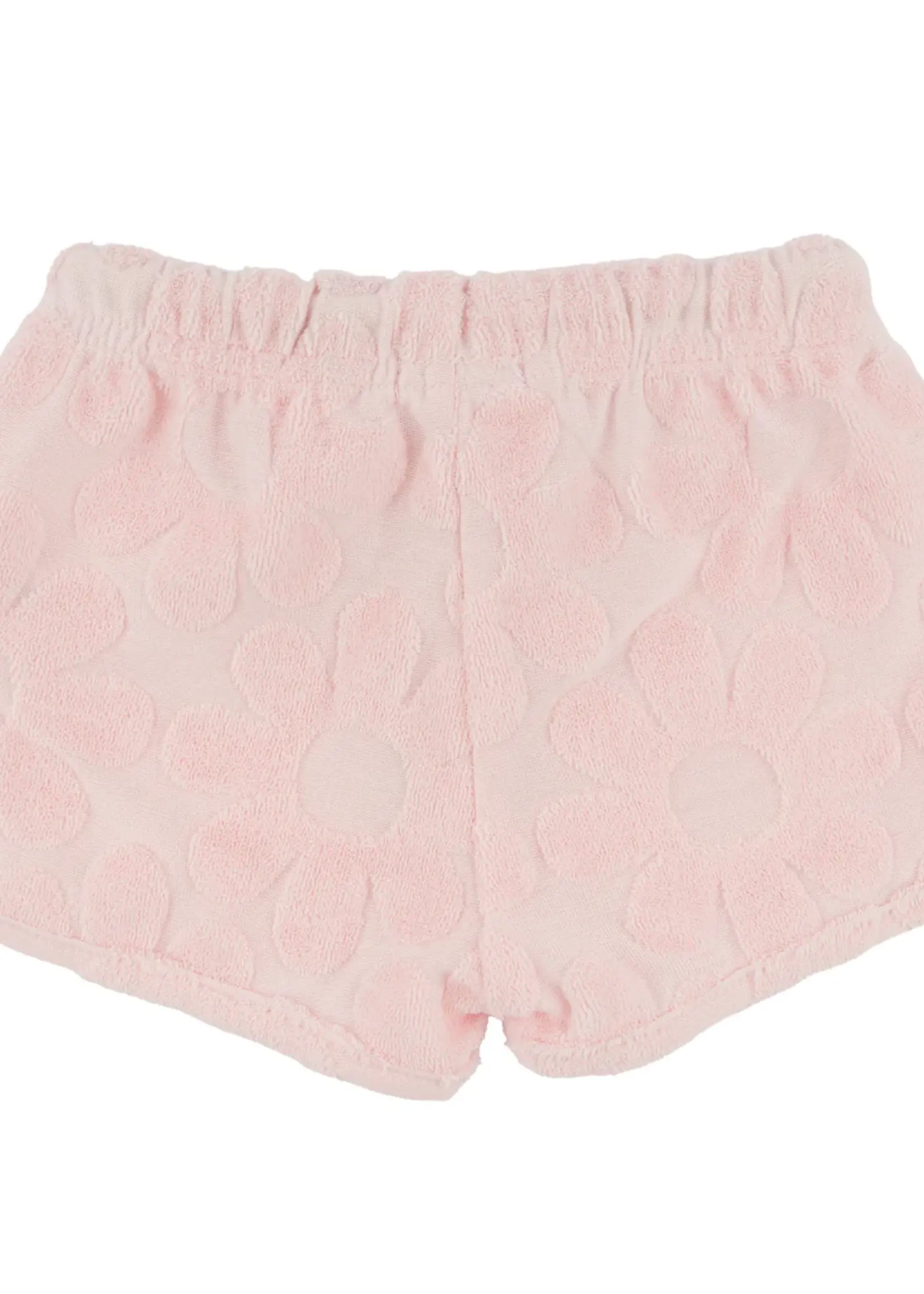 oh baby! Daisies Sculpted Terry Short Pale Pink