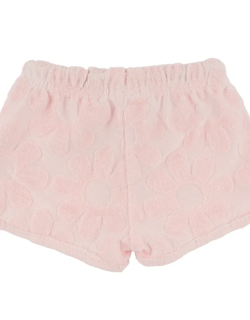 oh baby! Daisies Sculpted Terry Short Pale Pink
