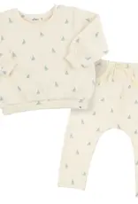 oh baby! Mini Sailboats Brooklyn Boxy Jogger Set
