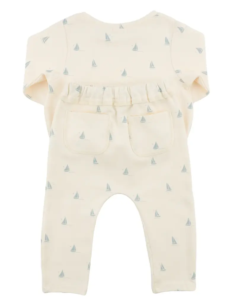 oh baby! Mini Sailboats Brooklyn Boxy Jogger Set