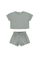 Rylee + Cru Inc. GIRLS WAFFLE SET EUCALYPTUS