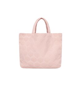 Rylee + Cru Inc. TERRY BEACH BAG SHELLS PINK OS
