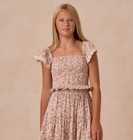 Rylee + Cru Inc. ZAYLA TOP WILDFLOWER IVORY
