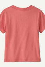 Patagonia Baby Fitz Roy Flurries T-Shirt PKPK Peak Pink