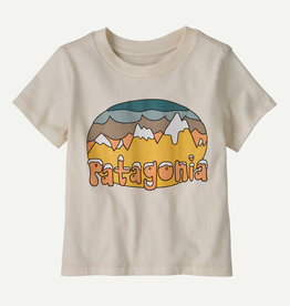 Patagonia Baby Fitz Roy Flurries T-Shirt UDNL Undyed Natural