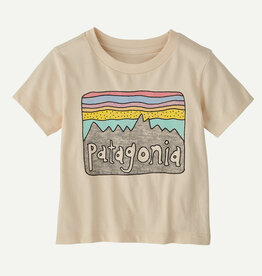 Patagonia Baby Fitz Roy Skies T-Shirt UDNL Undyed Natural