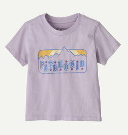 Patagonia Baby Dancing Dawn T-Shirt FGLP Foxglove Purple