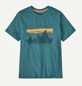 Patagonia K's '73 Skyline T-Shirt WLDB Wetland Blue