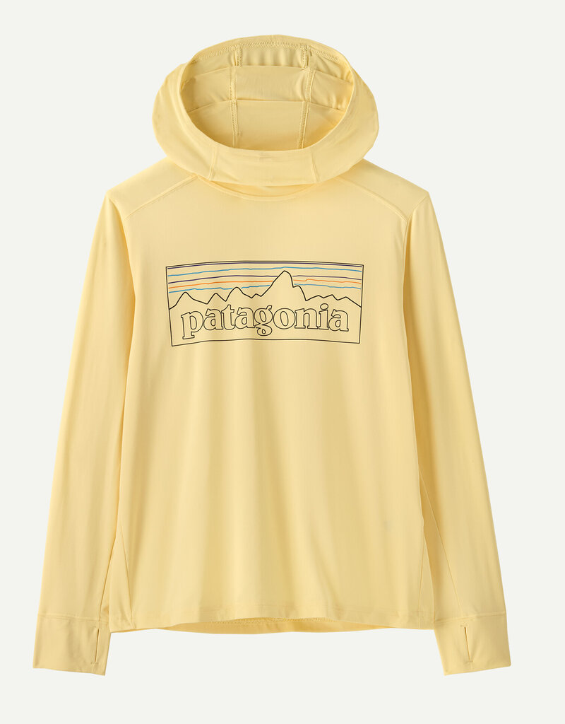 Patagonia K's Cap SW Hoody P-6 Outline: Buttercup Yellow POBY