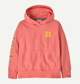 Patagonia SALE K's Hoody Sweatshirt Petal Power: Peak Pink PTLP
