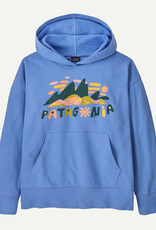 Patagonia K's Hoody Sweatshirt Fitz Roy Superbloom: Abundant Blue FSMA