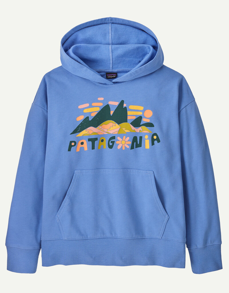 Patagonia K's Hoody Sweatshirt Fitz Roy Superbloom: Abundant Blue FSMA