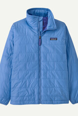Patagonia K's Nano Puff Brick Quilt Jacket Abundant Blue ABNB