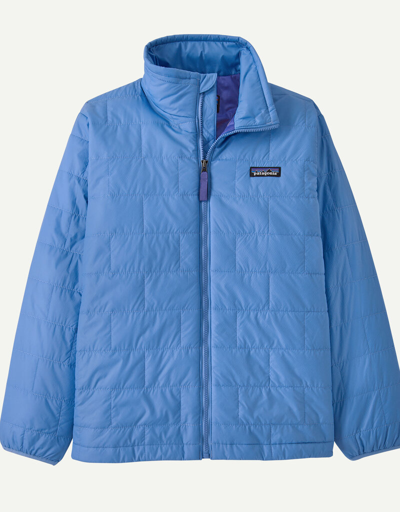 Patagonia K's Nano Puff Brick Quilt Jacket Abundant Blue ABNB