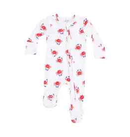 Angel Dear Crabby Cuties 2 Way Zipper Footie
