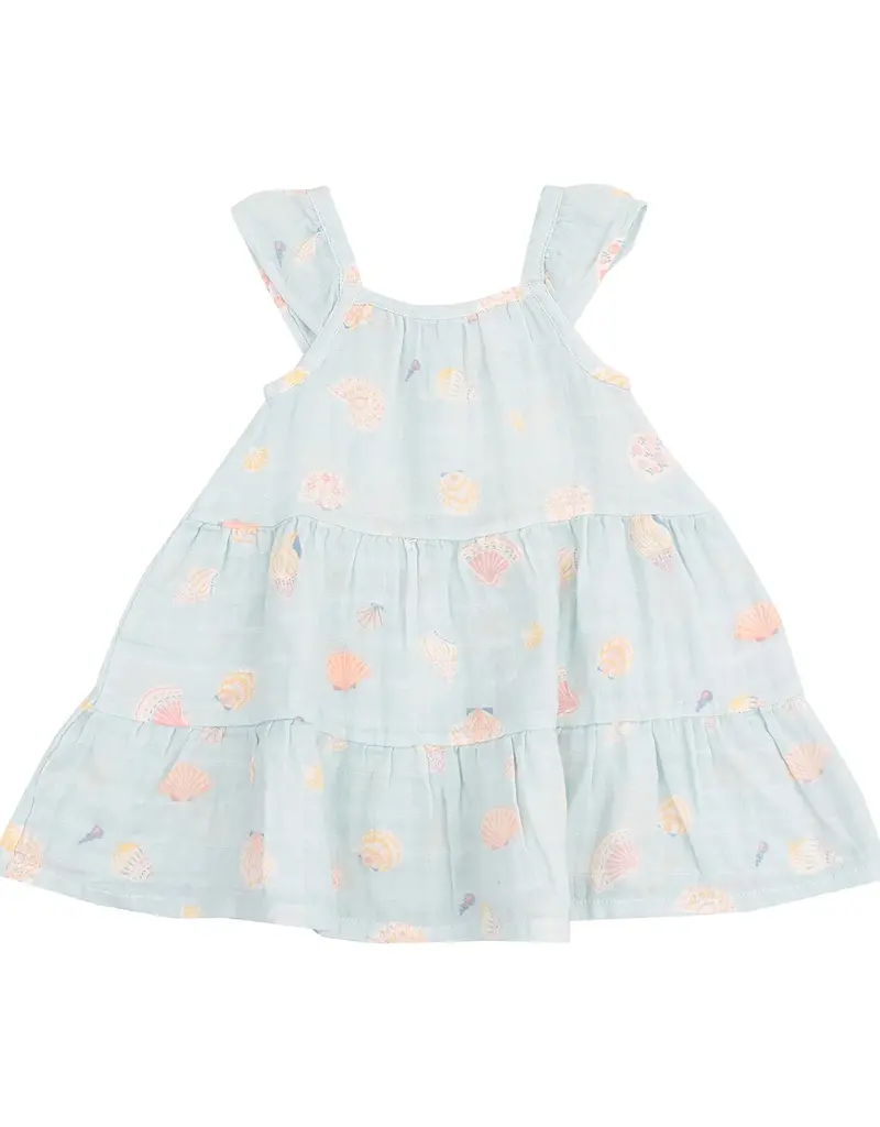 Angel Dear Pretty Seashells Twirly Sundress