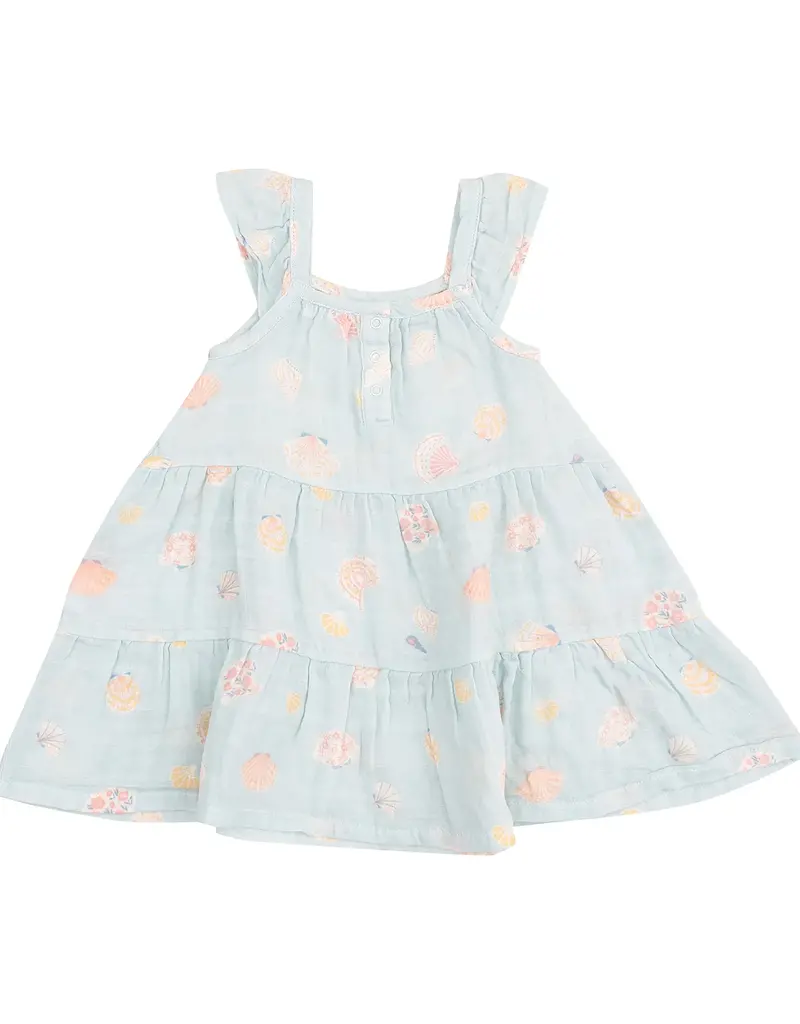 Angel Dear Pretty Seashells Twirly Sundress